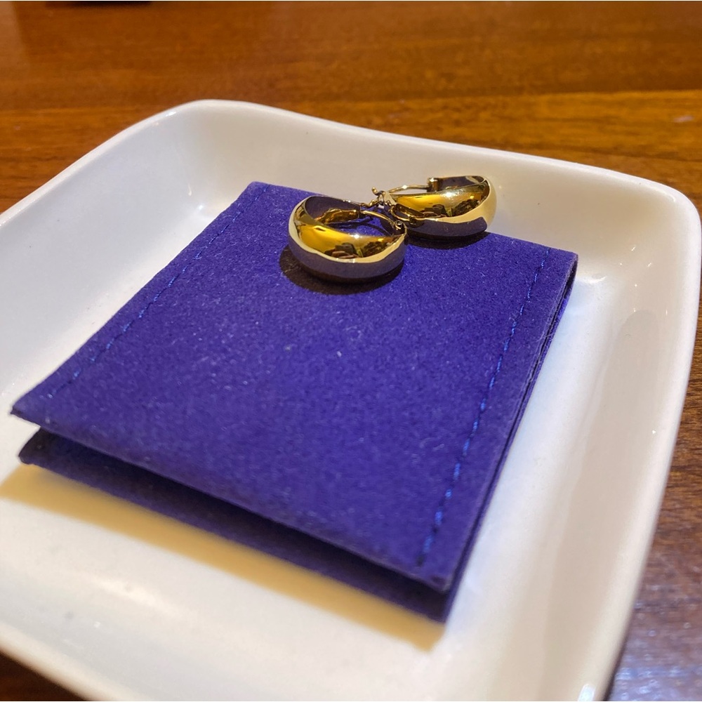 Linjer Jorunn 18k gold vermeil earrings - Picture 3 of 7